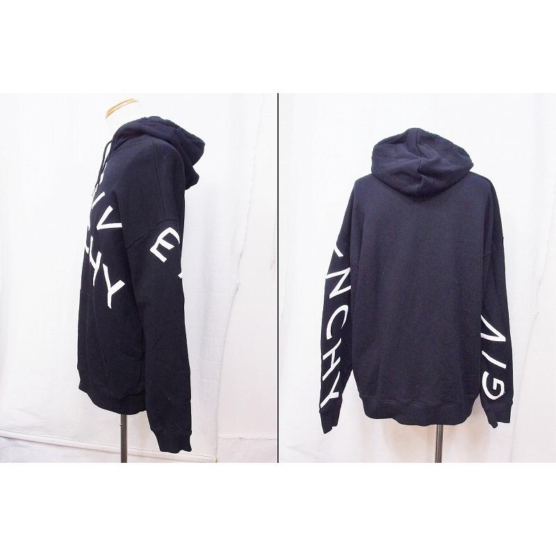 GIVENCHY ジバンシィ パーカー ビッグロゴ フーディー 刺繍ロゴ メンズ 