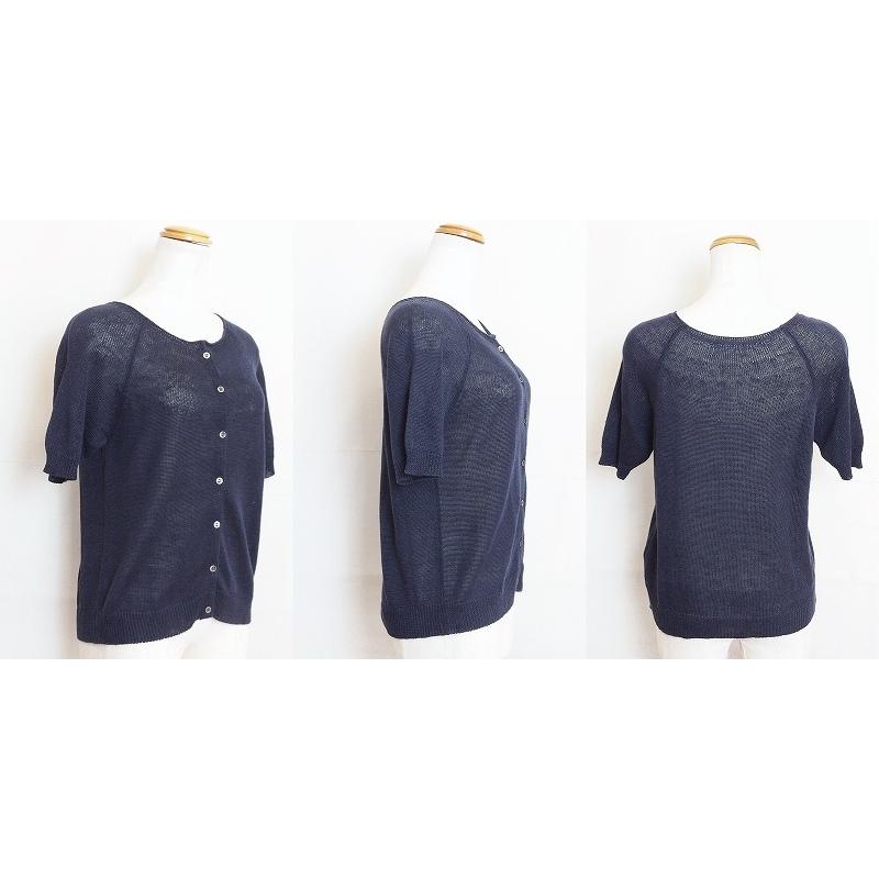 Margaret Howell MHL マーガレット ハウエル リネン カーディガン 半袖 