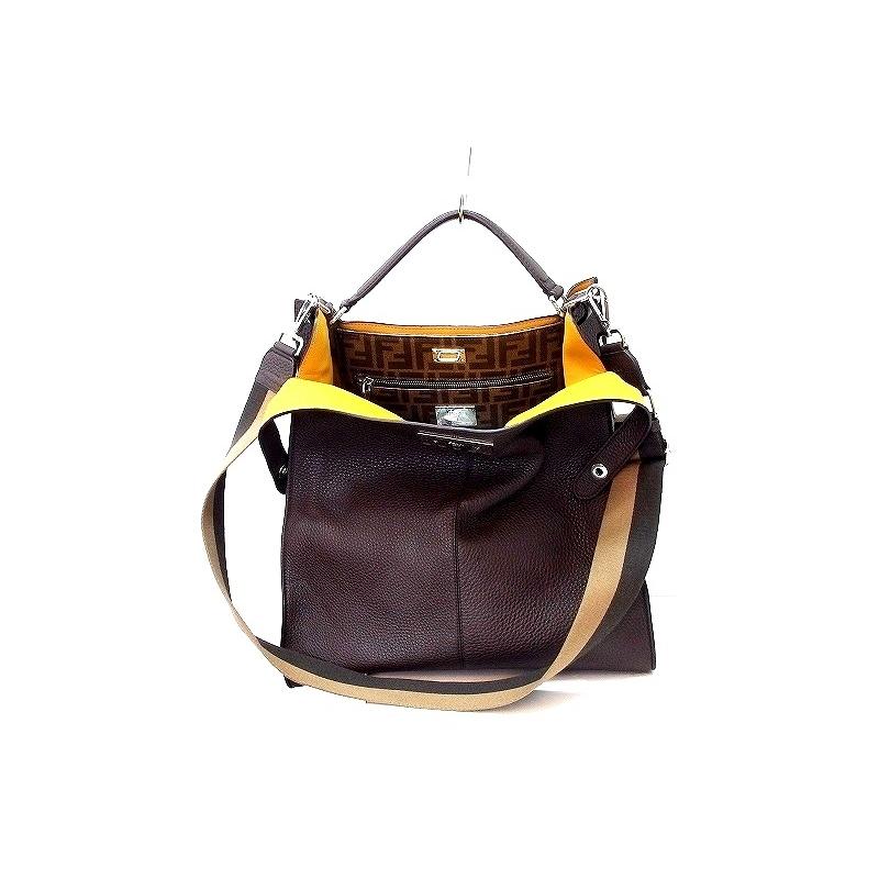 FENDI フェンディ ピーカブー エックスライト フィット 2WAY FENDI フェンディ ピーカブー エックスライト フィット 2WAY