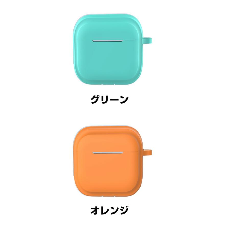 Apple Apple airpods4 第4世代 2024モデル用のケース シリコン素材