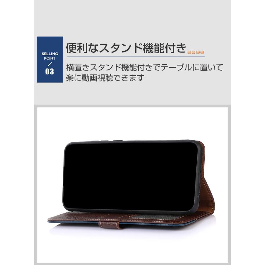 ASUS Zenfone 10 ケース 耐衝撃 カバー 手帳型 財布型 TPU&PUレザー スタンド機能 カード収納 マグネット内蔵 ブック型 スキミング防止機能 人気 実用 CASE｜visos-store｜08