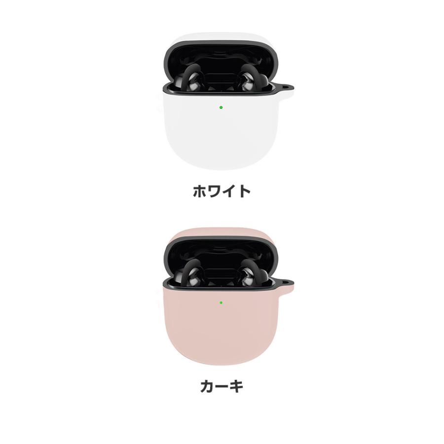 ボーズ QuietComfort Earbuds II用柔軟性のあるシリコン素材のケースとシンプルな ソフトケース CASE おしゃれな カバーを装着したまま、充電タイプ可能です｜visos-store｜19