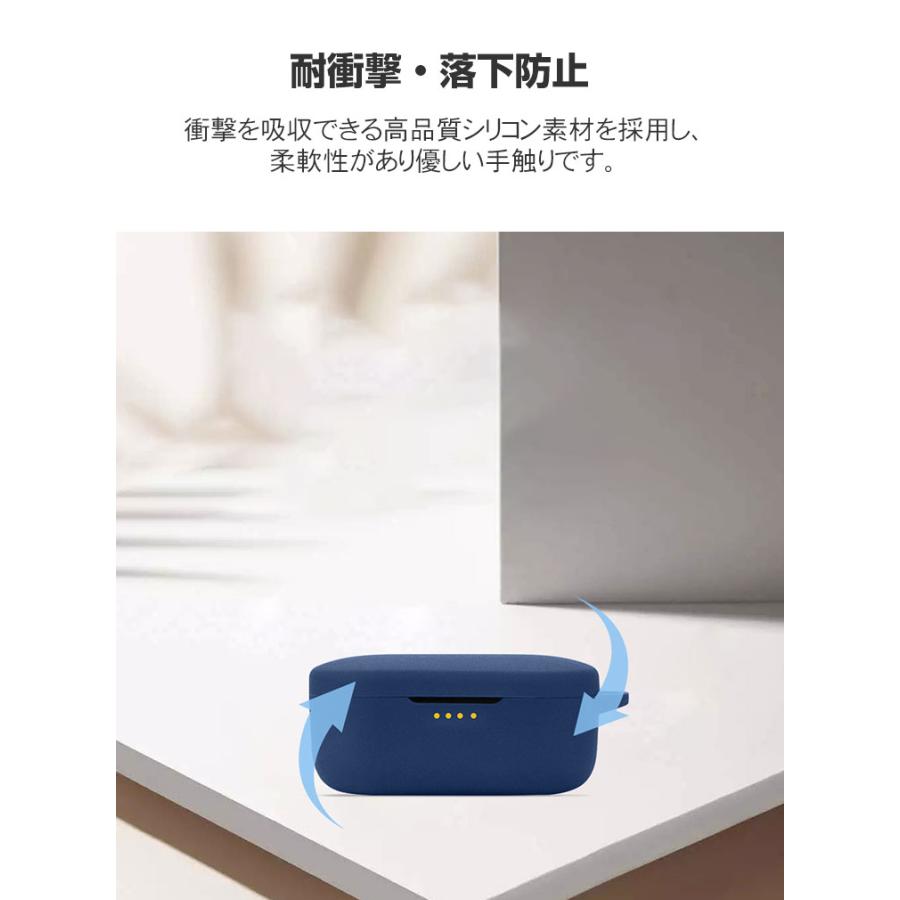 DENON PerL AH-C10PL Pro AH-C15PL ケース 耐衝撃 シリコン素材 DENON PerL AH-C10PL Pro AH-C15PL ケース 耐衝撃 シリコン素材