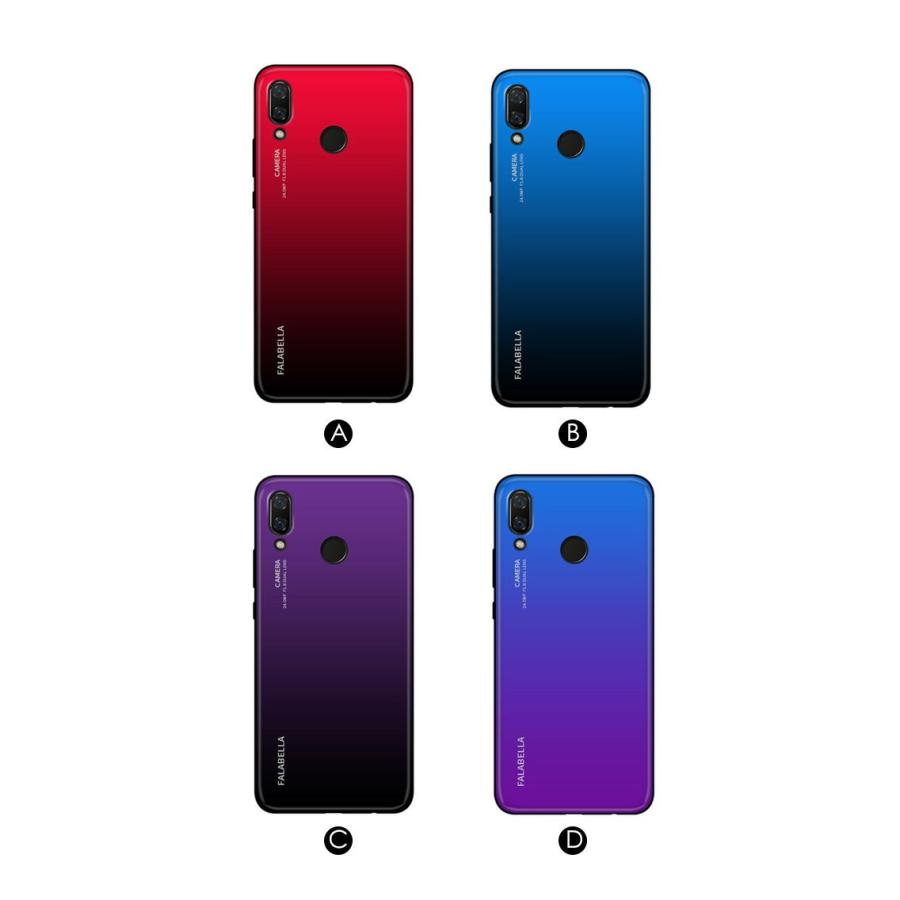 Huawei Nova 3 ケース グラデーション カラフル 可愛い ファーウェイ Case 耐衝撃 綺麗な グラデーション Fala Ak294 Visos天然素材館 通販 Yahoo ショッピング