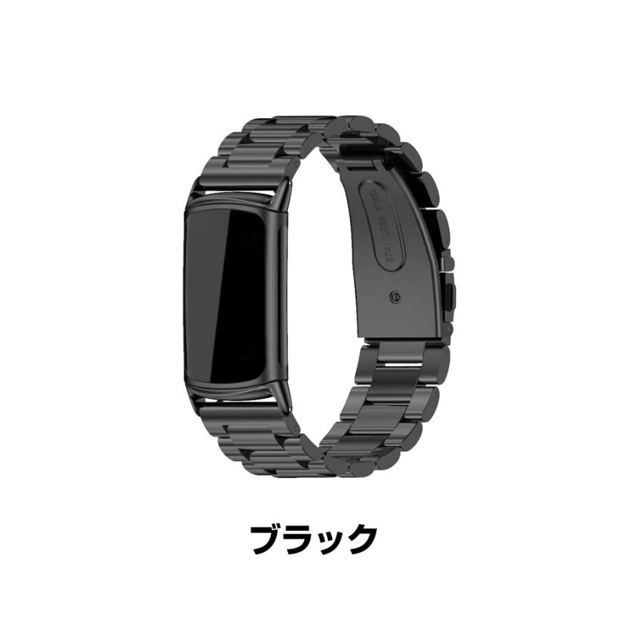 Fitbit Charge 5 交換 バンド オシャレな  高級ステンレス  腕時計ベルト 交換用 ベルト 替えベルト 簡単装着 爽やか 人気  おすすめ 腕時計バンド 交換ベルト｜visos-store｜08