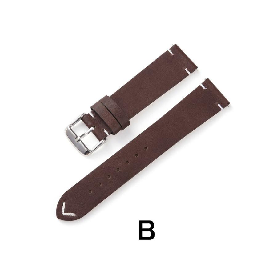 Fossil Gen6 42mm 44mm 交換 バンド PUレザー素材 腕時計ベルト