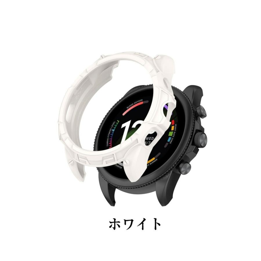 Fossil Gen6 42mm 44mm  ケース TPU シンプルで ソフトカバー CASE 耐衝撃 簡単装着 おしゃれ カッコいい 便利 軽量 人気 スマートウォッチ カバー ケース｜visos-store｜15