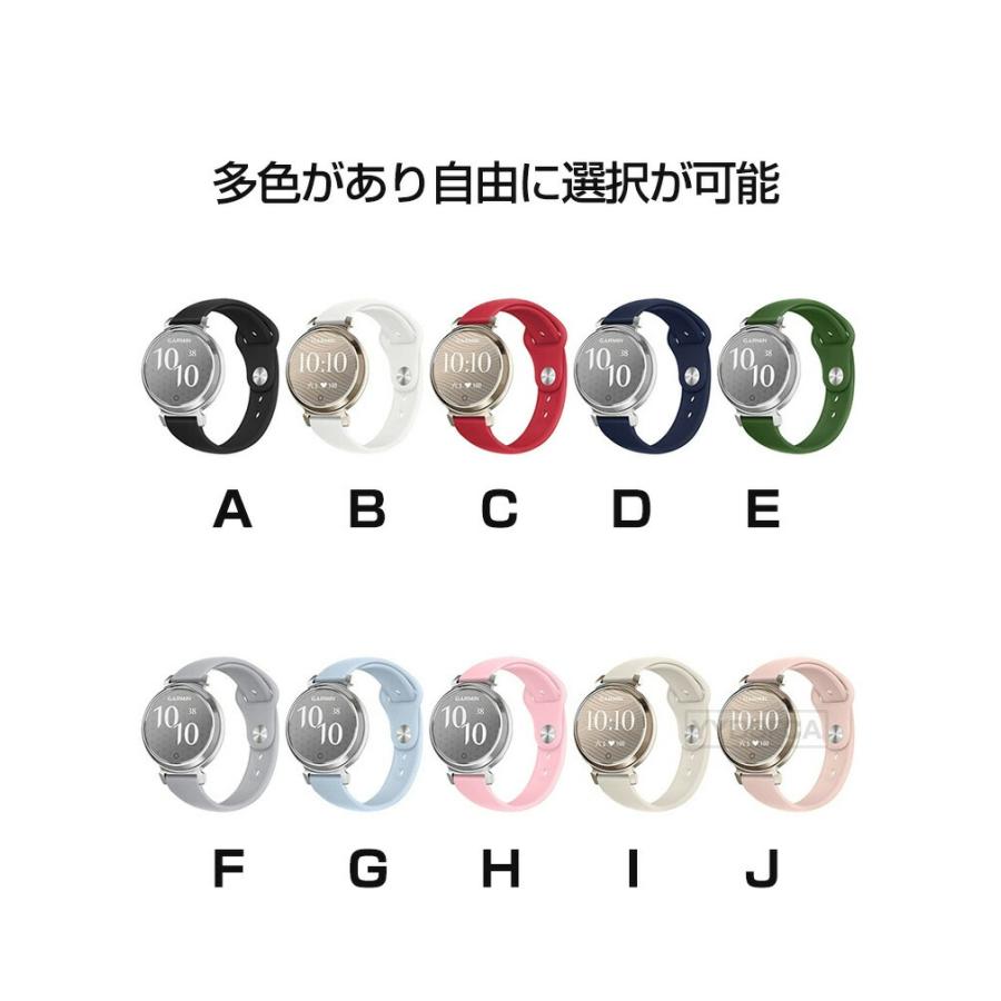 Garmin Lily 2 /Lily 2 Classic /Lily 2 Sport /Lily 2 Active 交換 バンド シリコン素材 おしゃれ スポーツ ベルト 簡単装着 人気 腕時計バンド 交換ベルト | GARMIN | 15