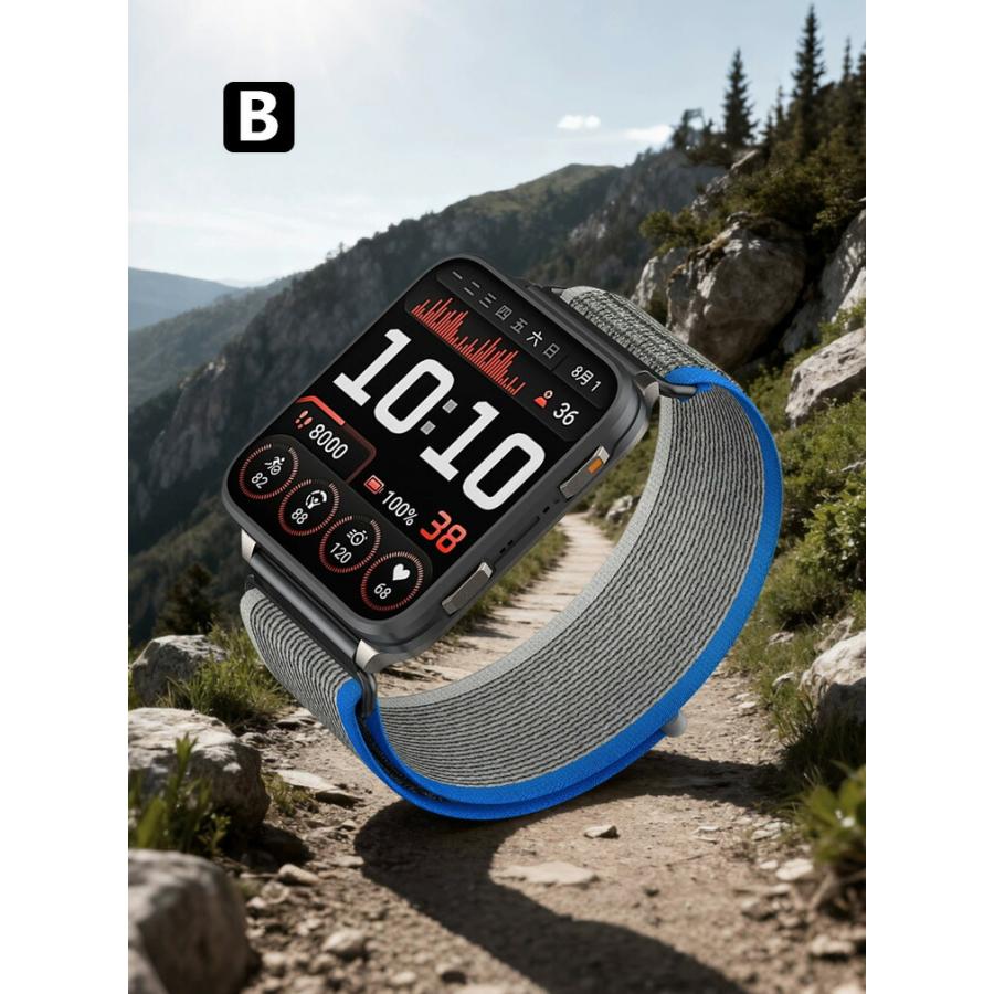 GARMIN（ガーミン） Garmin Venu X1 交換 バンド ナイロン素材