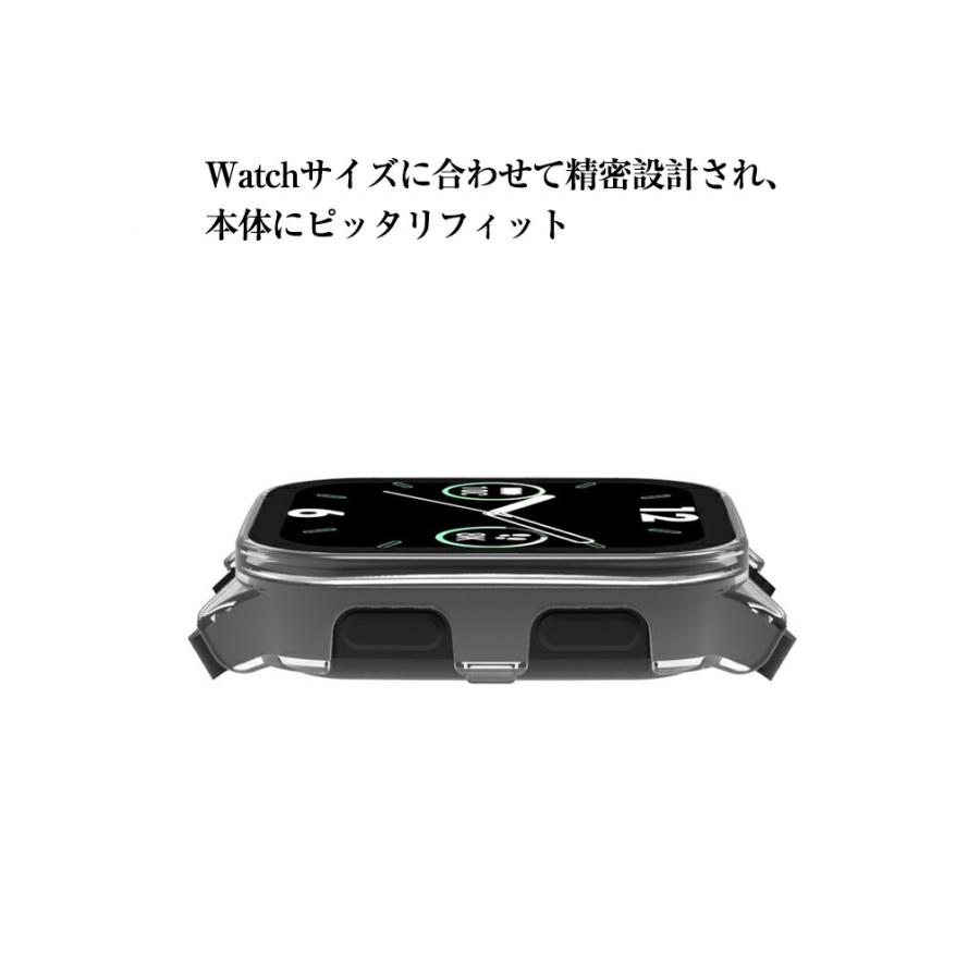 GARMIN Venu Sq 2 Venu Sq 2 Music クリアケース PC&強化ガラス 画面保護 2重構造 カバー CASE 耐衝撃 簡単装着 カッコいい 人気 ガーミン ハードケース｜visos-store｜10