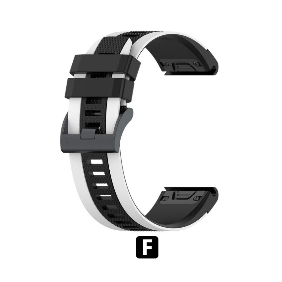 GARMIN Garmin Fenix 8 43mm 47mm 51mm 交換 バンド シリコン素材 