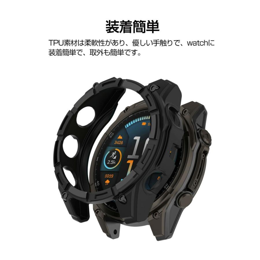 GARMIN Garmin Fenix 8 43mm 47mm 51mm ケース TPU マルチカラー