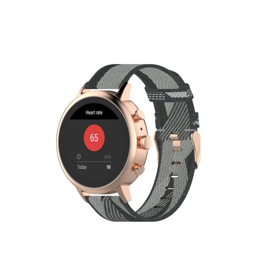 Garmin Forerunner 265 265S 交換 時計バンド ナイロン素材 おしゃれ 