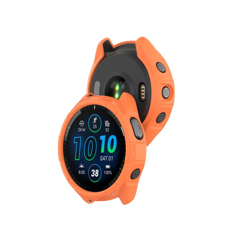 ガーミン965(保護ケース装着済み)(取り外し可能) Amazon.co.jp: ［RuenTech］対応GARMIN Forerunner 965ケース 保護