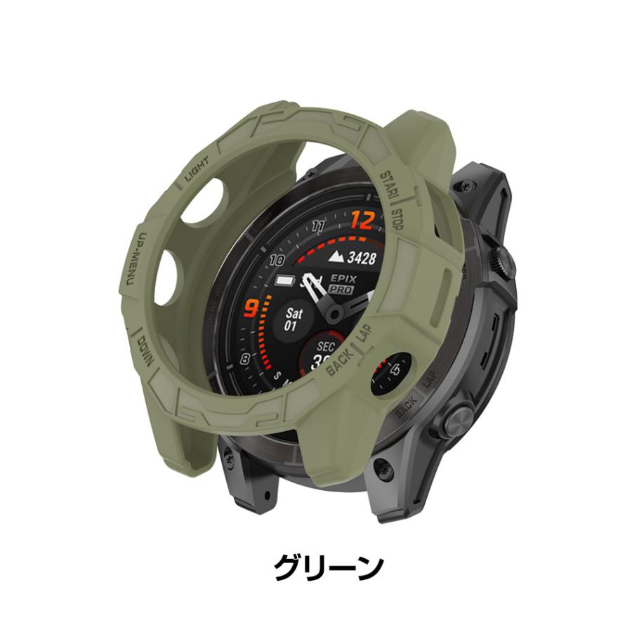 Garmin epix Pro (Gen 2) 42mm 47mm 51mm Fenix 7S 7 7X ケース TPU