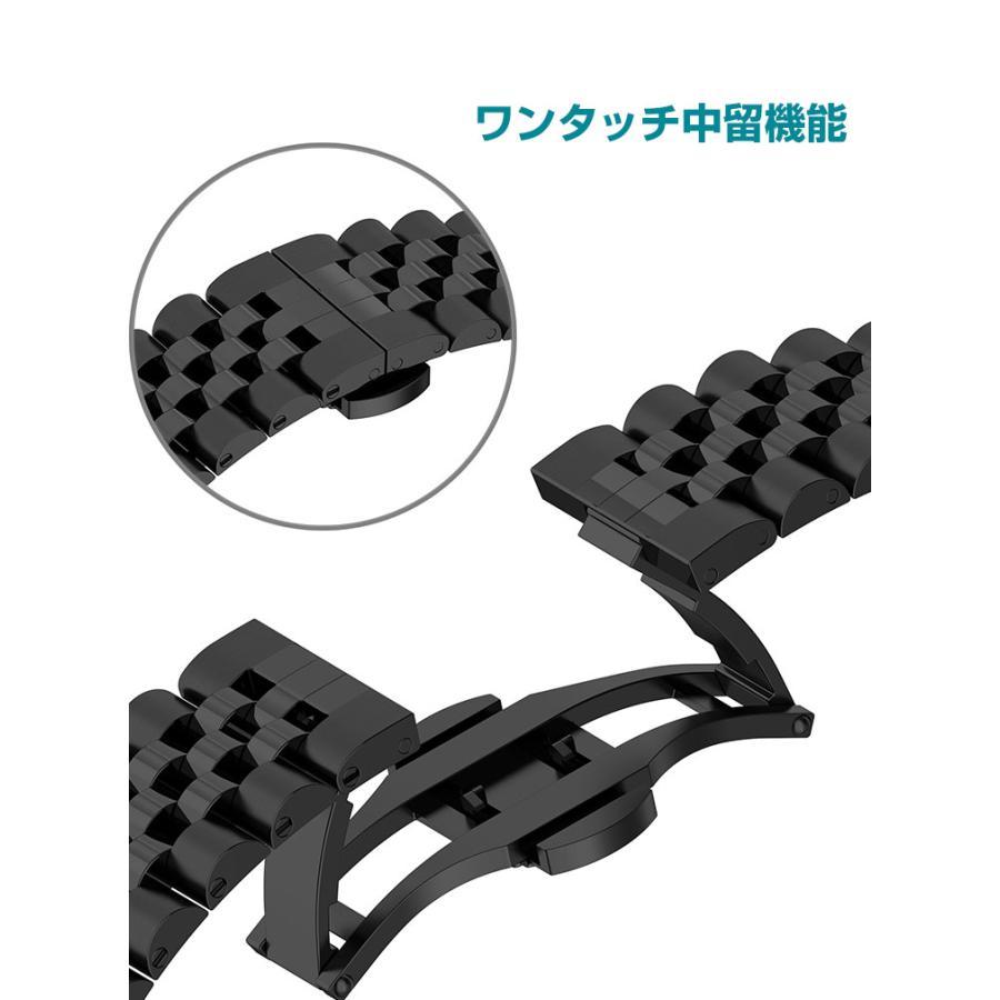 GARMIN Forerunner 965 スマートウォッチ 高級ステンレス 腕時計ベルト 