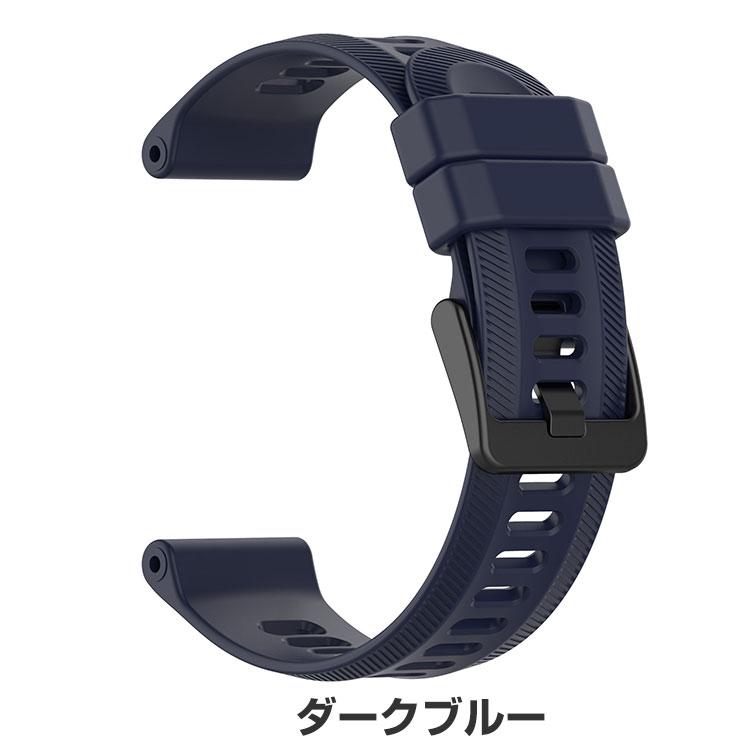 GARMIN Forerunner 965 スマートウォッチ シリコン素材 腕時計ベルト