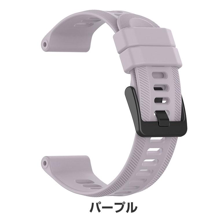 GARMIN Forerunner 965 スマートウォッチ シリコン素材 腕時計ベルト 