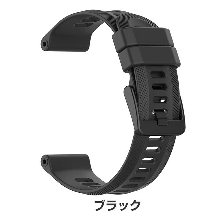GARMIN Forerunner 965 スマートウォッチ シリコン素材 腕時計ベルト 
