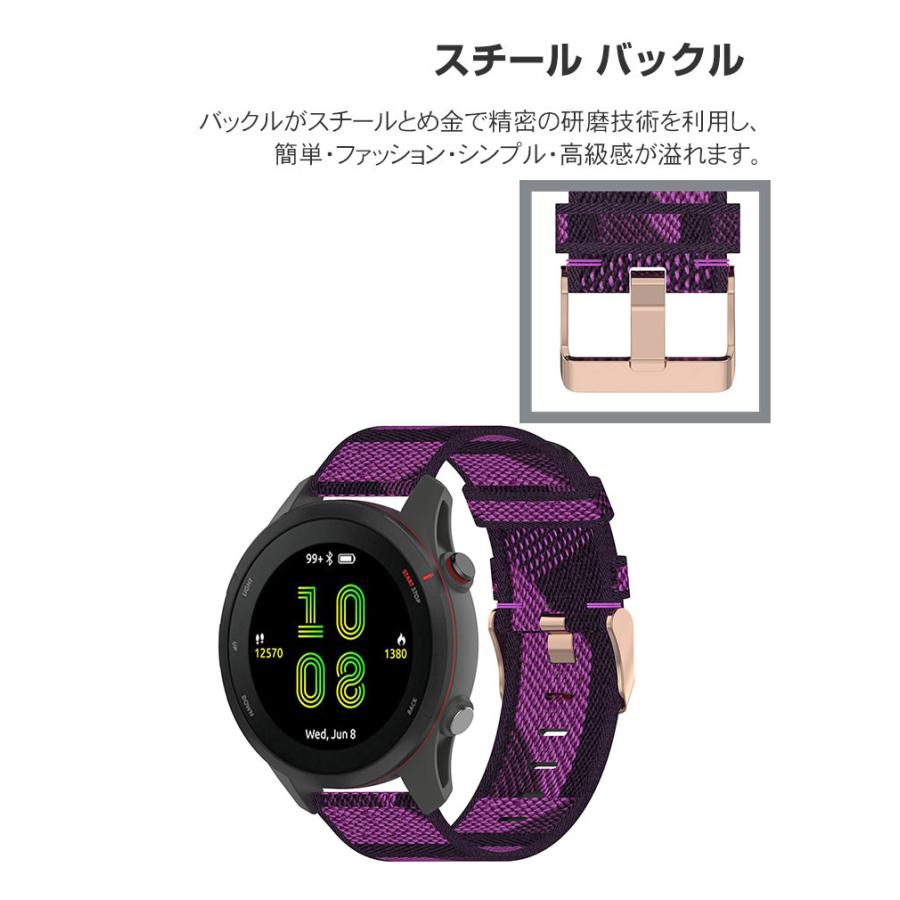 Garmin Forerunner 165/165 Music 腕時計ベルト スマートウォッチ