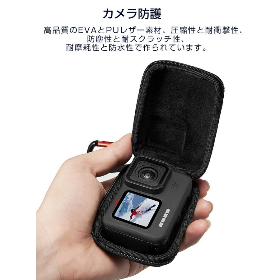 GoPro Hero11/10/9/8/7 Black ゴープロヒーロー11/10/9/8/7 ブラック用 