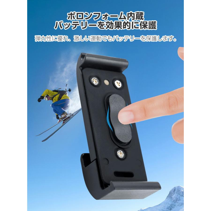 GoPro HERO12/11/10/9 Black用 充電対応 サイドカバー サイドドア