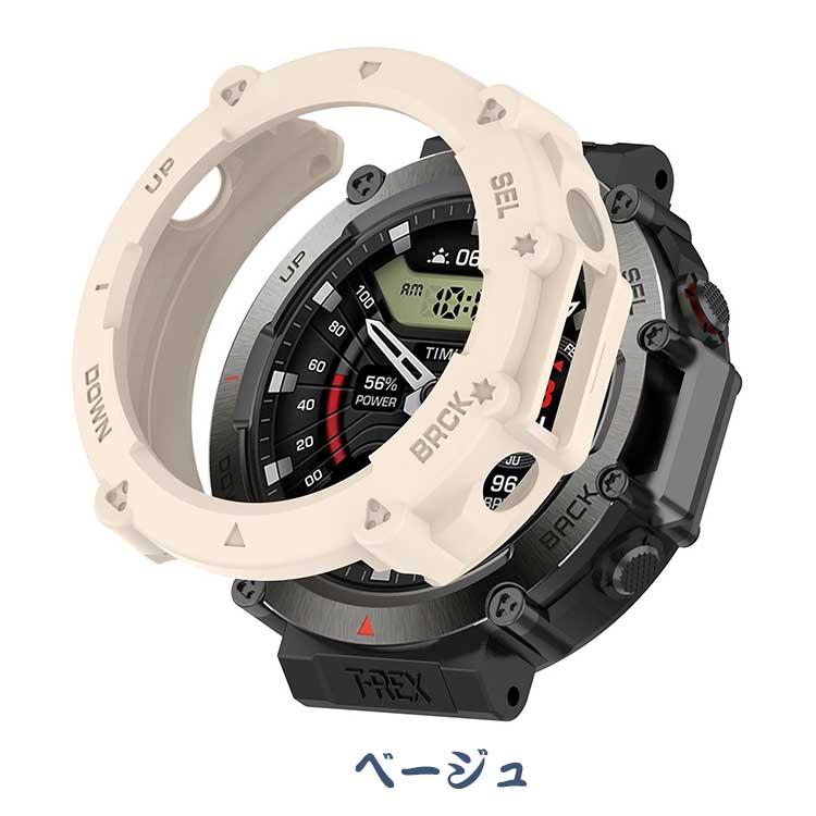 Amazfit Falcon T-Rex Ultra ケース ウェアラブル端末・スマートウォッチ ケース TPU素材 ソフトカバー CASE 落下衝撃 便利 軽量 人気 保護ケース カバー CASE｜visos-store｜17