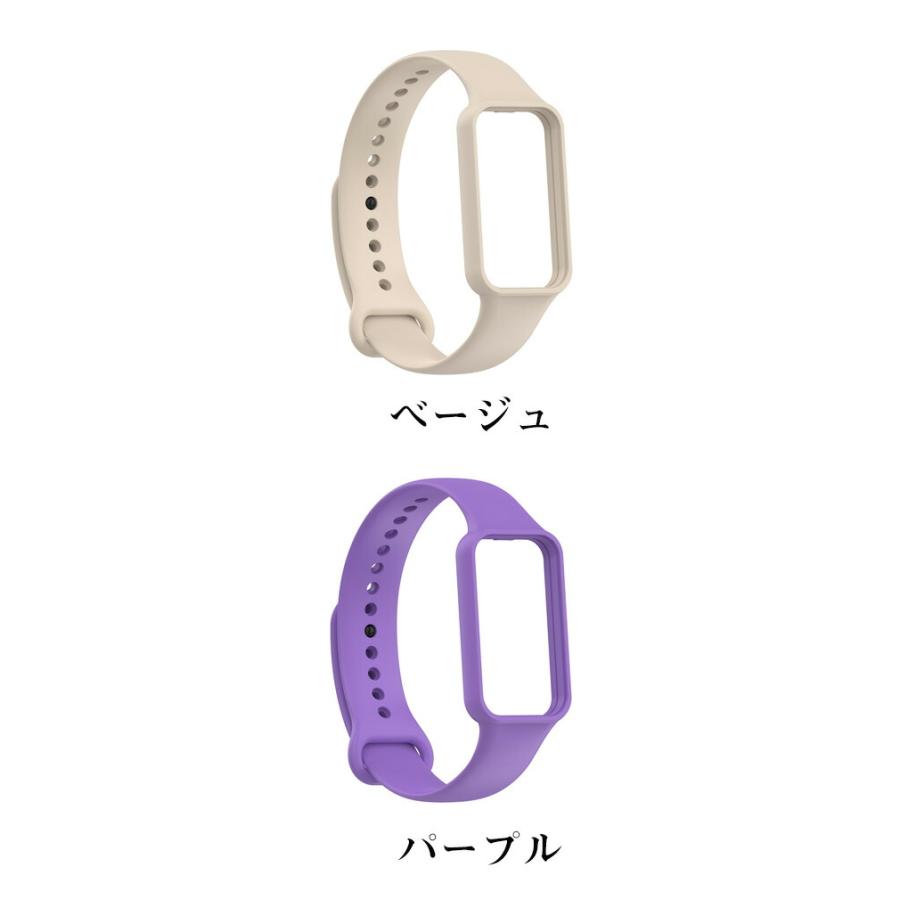 Amazfit band7 ウェアラブル端末・スマートウォッチ 交換 バンド シリコン素材 スポーツ ベルト 高級感があふれ 簡単装着人気 腕時計バンド 交換ベルト｜visos-store｜20