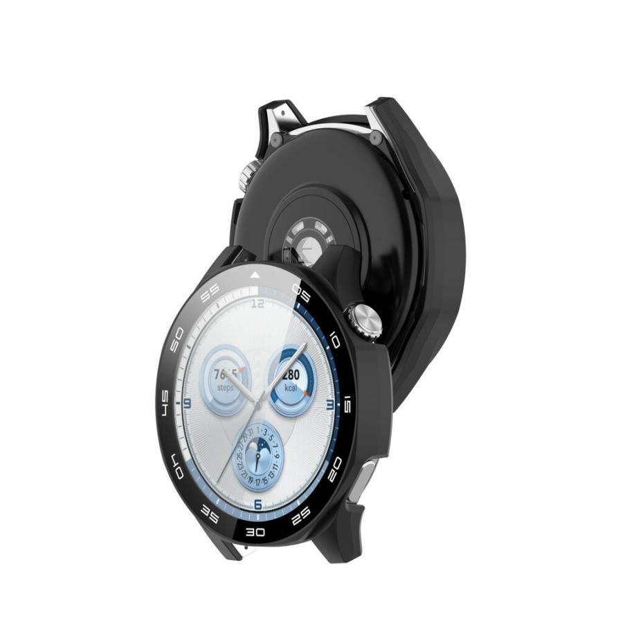 Huawei GT5 Pro 46mmスマートウォッチ 保護ケース+充電ドック付 HUAWEI（ファーウェイ） HUAWEI WATCH GT 5 46mm GT 5 Pro 46mm ケース