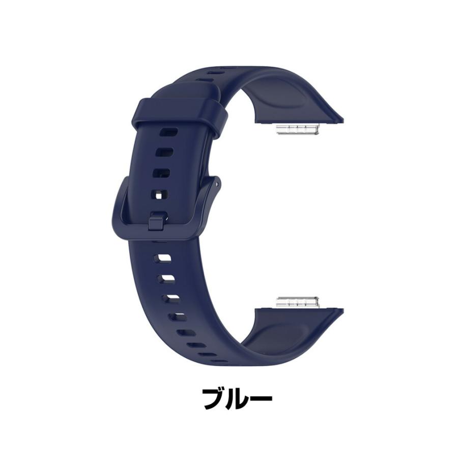 Huawei Watch Fit 2 交換 バンド シリコン素材 スポーツ ベルト ファーウェイ 交換用 ベルト 簡単装着 爽やか 人気  おすすめ おしゃれ 腕時計バンド 交換ベルト｜visos-store｜16