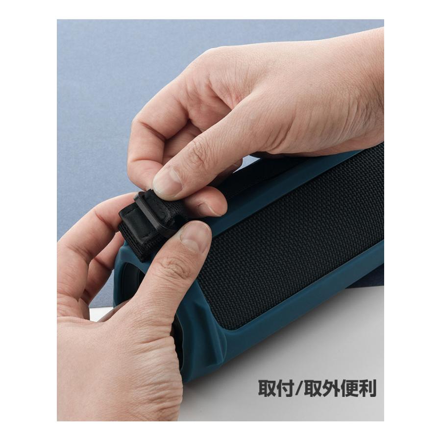JBL スピーカーケース ブルー JBL CHARGE ESSENTIAL 2 ケース 柔軟性のあるシリコン素材の