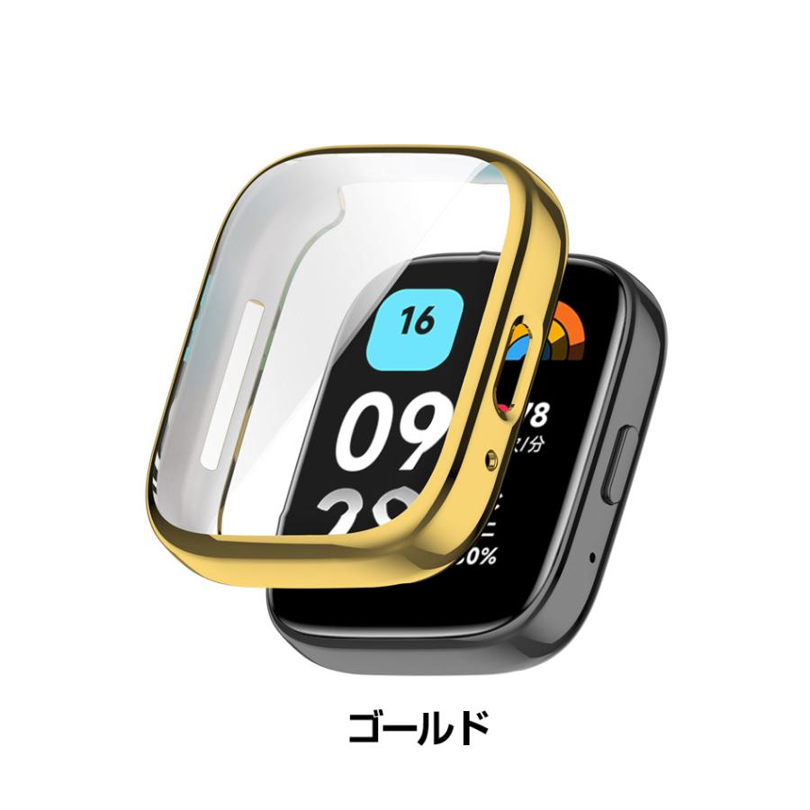 Redmi Watch 3 Active クリア ケース TPU メッキ仕上げ シンプルで 一体型 CASE カッコいい 画面保護 メタル調 簡易着脱 人気 CASE 保護ケース カバー｜visos-store｜18