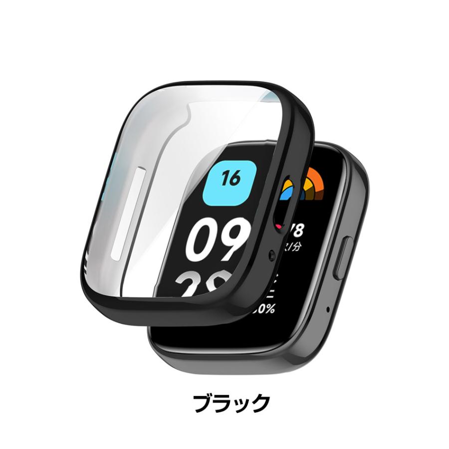 Redmi Watch 3 Active クリア ケース TPU メッキ仕上げ シンプルで 一体型 CASE カッコいい 画面保護 メタル調 簡易着脱 人気 CASE 保護ケース カバー｜visos-store｜16