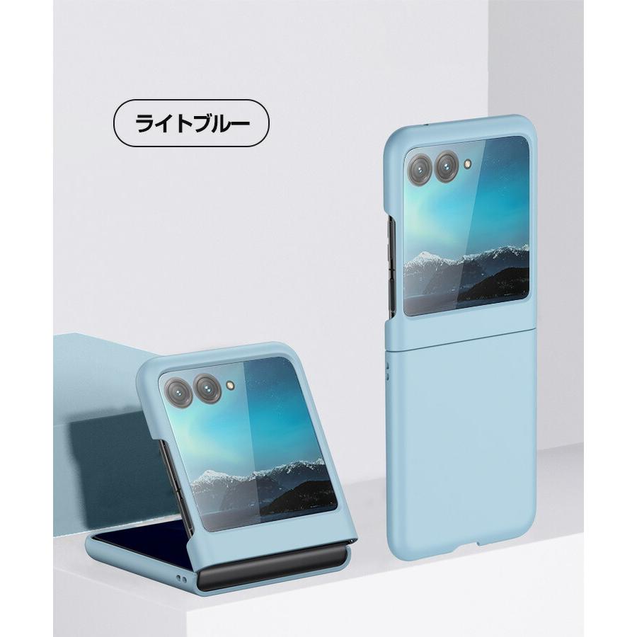 motorola razr 40 ultra ケース 折りたたみ型 PC プラスチック製