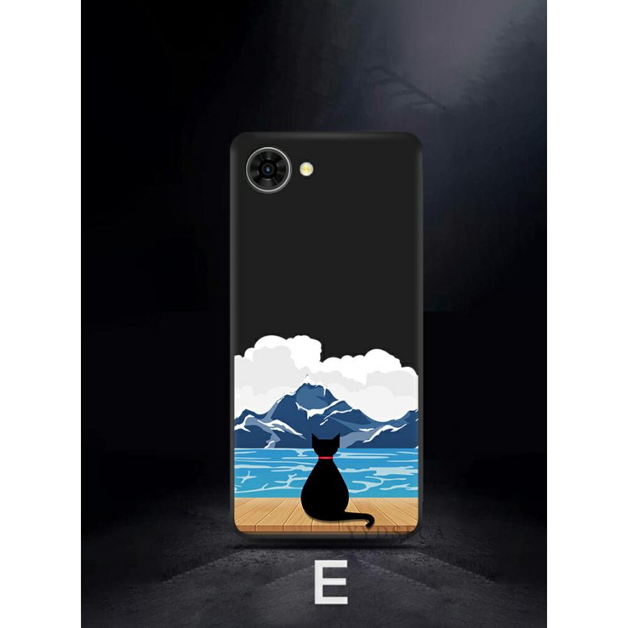 nubia ZTE nubia S2 A504ZT nubia S2R Z6305R ケース ブラック TPU素材