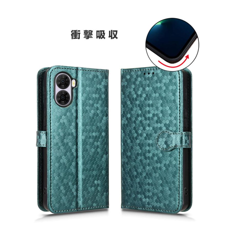 nubia S2 A504ZT ケース 耐衝撃 カバー スタンド機能 カード収納