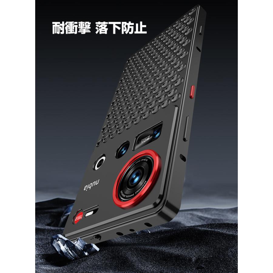 nubia ヌビア Nubia Z70 Ultra ケース カバー アルミ合金バンパー