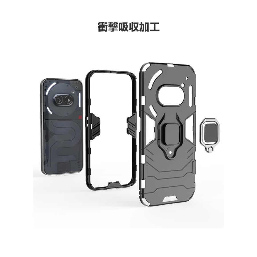 【特価】Nothing Phone (2a) 画面無傷 ※カメラカバー傷あり Nothing Phone (2a) ナッシング フォン フォンカバー TPU+PC素材 傷や