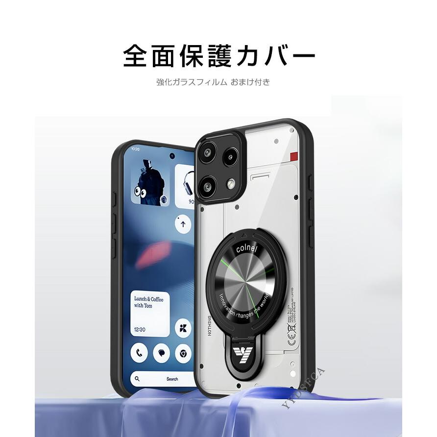 Nothing Phone 3a light 専用フィルムとクリアケース付き Nothing Nothing Phone (3a) Lite スマホ用のクリアケース 人気