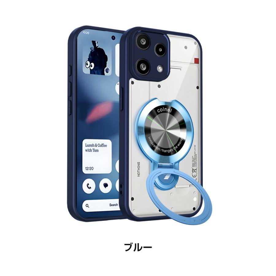 Nothing Phone (3a) ブルー 社外品ケース付き Nothing Nothing Phone (3a) Lite スマホ用のクリアケース 人気