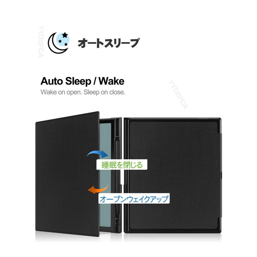 ONYX BOOX Note Air4 C ケース クリア Air3 手帳型 カバー 10.3インチ
