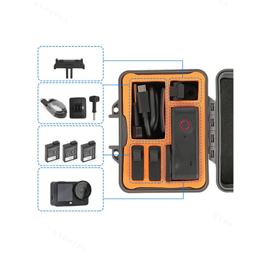 DJI DJI Osmo Action 6 ケース 収納ケース 保護ケース 収納 耐衝撃 マ