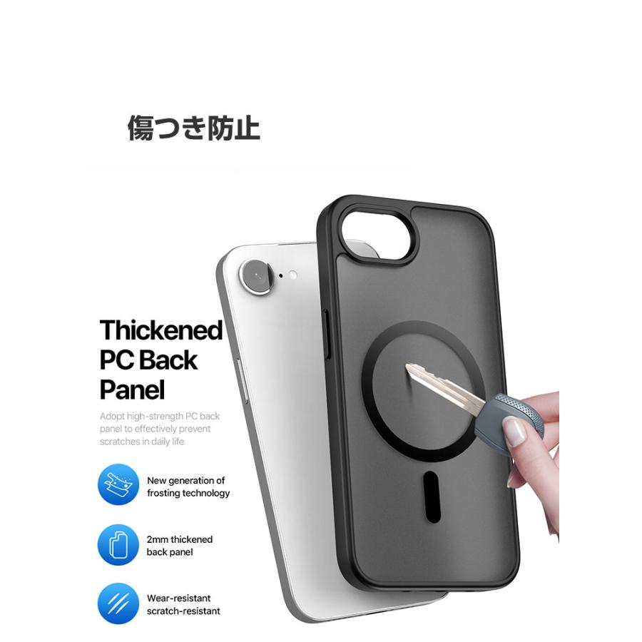 Apple Apple iPhone16E ケース 耐衝撃 カバー タフで頑丈 2重構造 TPU+