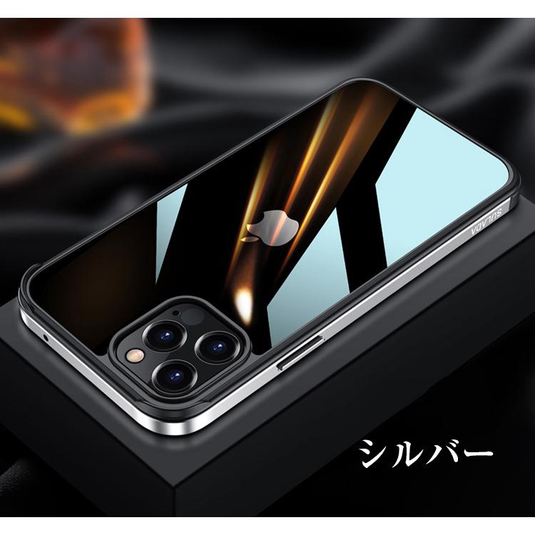 「ポイント」Apple iPhone 11 11 PRO 11PRO MAX クリアケース アルミニウムバンパー アップル アイフォン11 CASE 半透明｜visos-store｜06