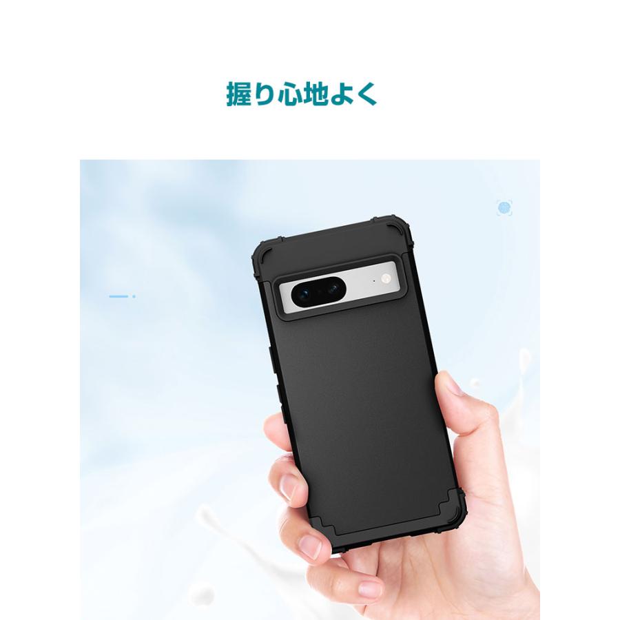Google Pixel 8a ケース 耐衝撃 カバー タフで頑丈 2重構造 Google Pixel 8a ケース 耐衝撃 カバー タフで頑丈 2重構造