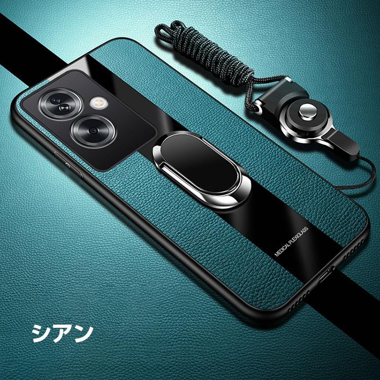 OPPO A79 5G ケース 耐衝撃 カバー 傷やほこりから守る TPU+ガラス+PU