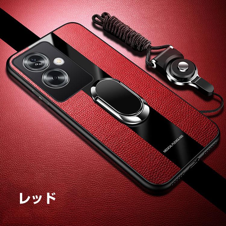 OPPO A79 5G ケース 耐衝撃 カバー 傷やほこりから守る TPU+ガラス+PU