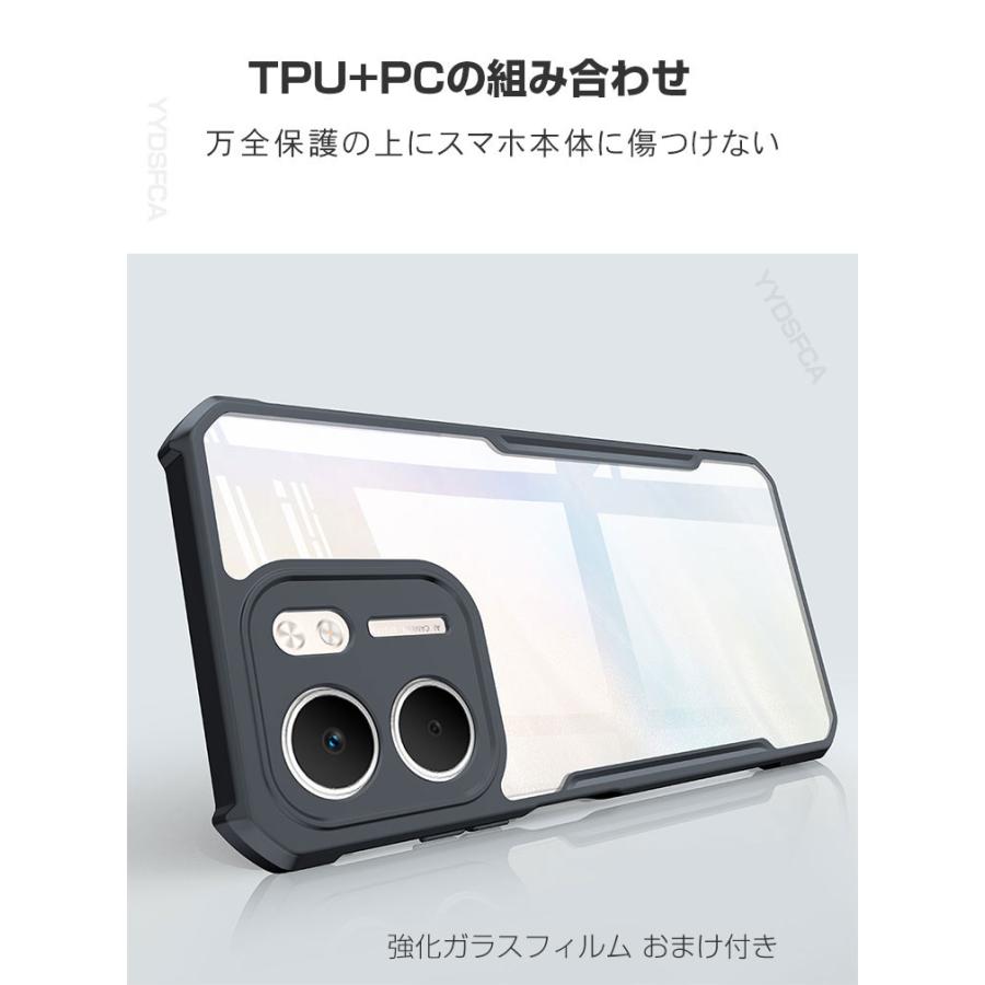 OPPO A5x　TPU透明ケース×2＋ガラスフィルム付き 楽天市場】OPPO A5x ケース 背面 透明 OPPO Reno14 5G ケース