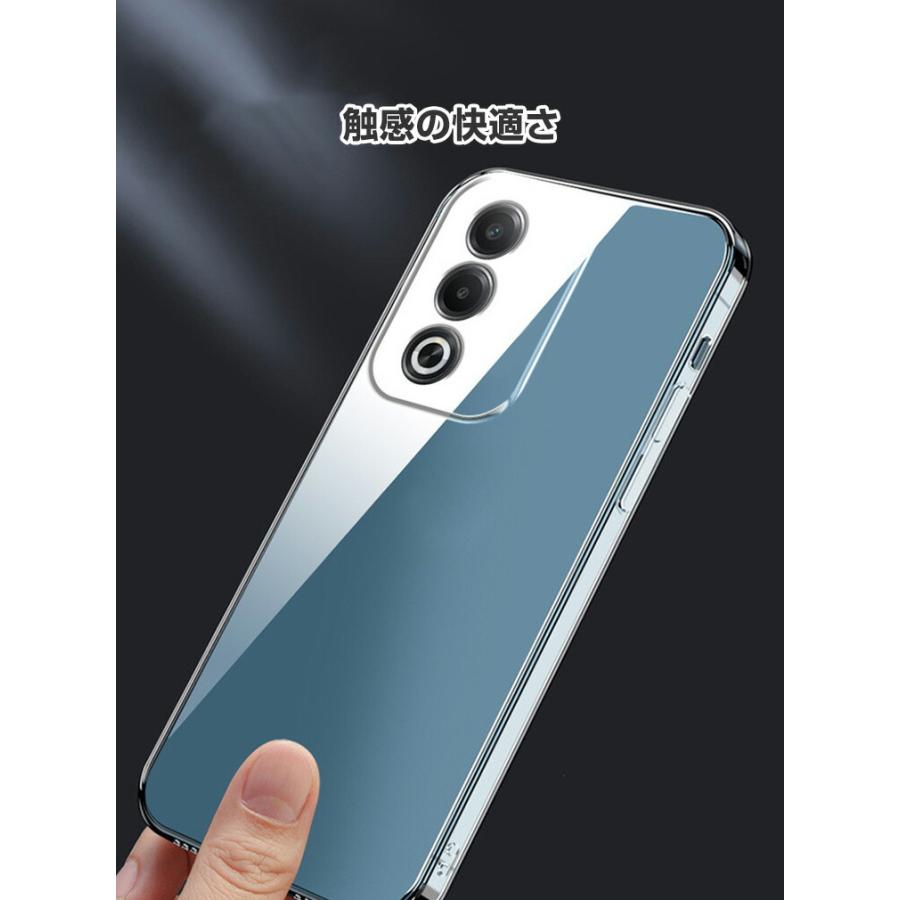 OPPO（オッポ） OPPO A3 5G CPH2639 クリア 耐衝撃 ケース 透明 TPU