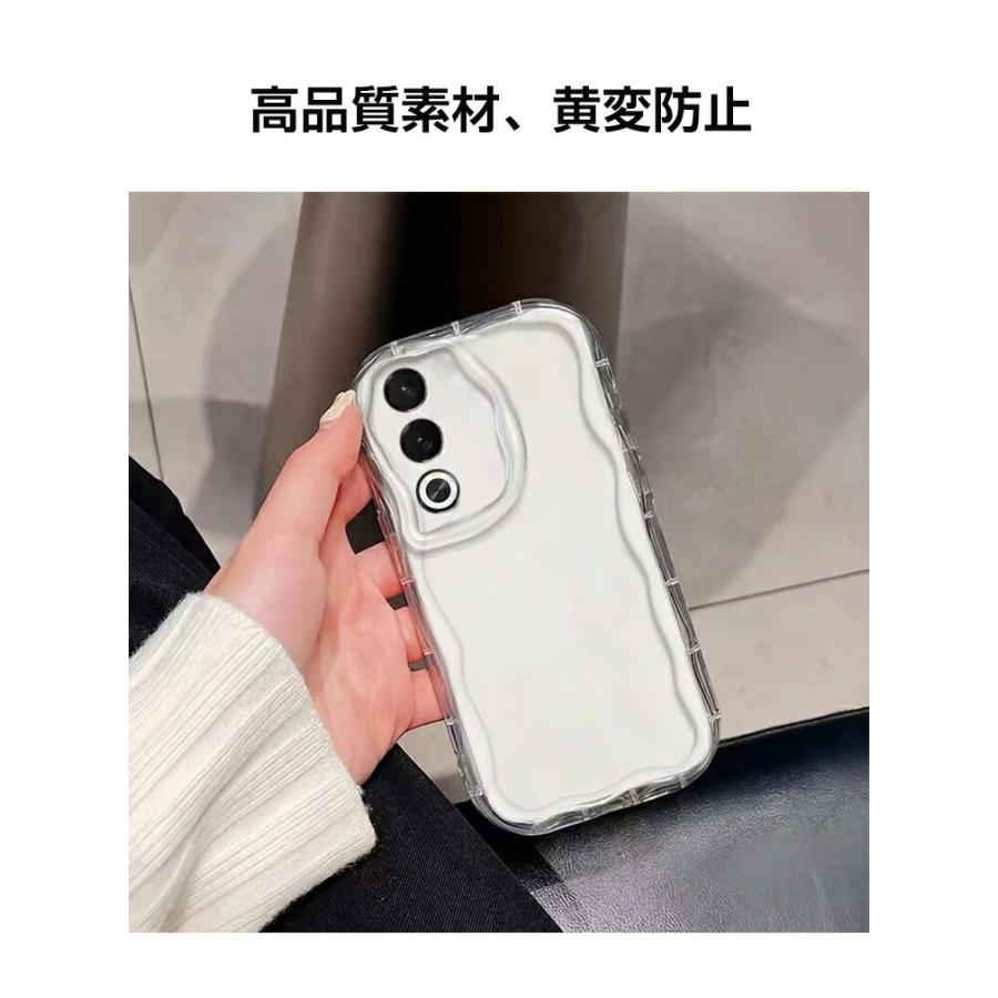 OPPO（オッポ） A3 5G CPH2639用のクリアケース 耐衝撃 カバー TPU素材